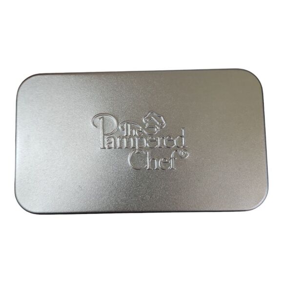 The Pampered Chef Creative Cutter Set Small Cookie Cutters In Tin - Picture 3 of 5